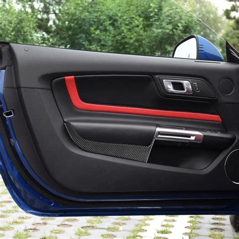 Ford Mustang (2015-2023) Carbon Fiber Front/Rear Door Panel Trim – FSPE