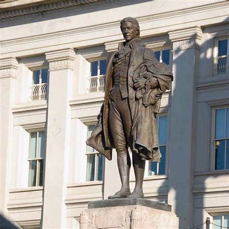 South Plaza, Hamilton Statue | U.S. Department of the Treasury