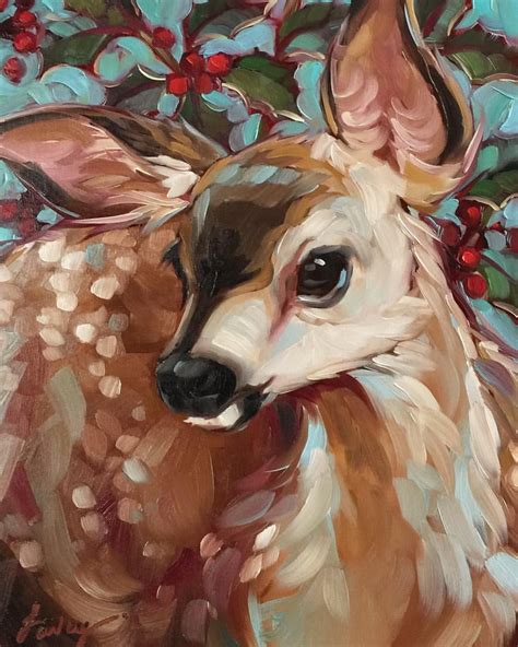 See this Instagram photo by @alaveryart • 2,803 likes | Deer painting, Deer art, Animal paintings