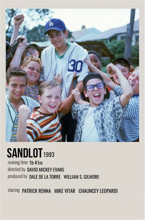 sandlot | Movie poster room, Movie character posters, Movie posters ...