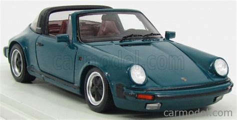 SPARK-MODEL S4469 Scale 1/43 | PORSCHE 911 3.2 TARGA 1988 GREEN