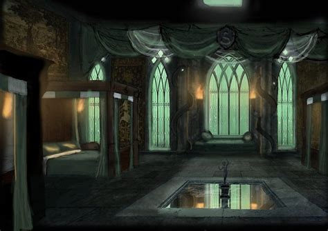 Slytherin Girls' Dormitory | Medieval Hogwarts Roleplay Wiki | FANDOM ...