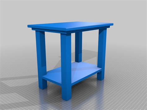 Simple Coffee Table Model by Silas Clough | Download free STL model | Printables.com