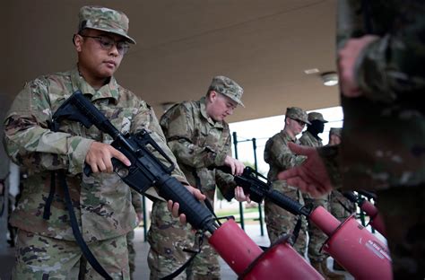 Photos: Basic military trainees learn weapons operations > Air Education and Training Command ...