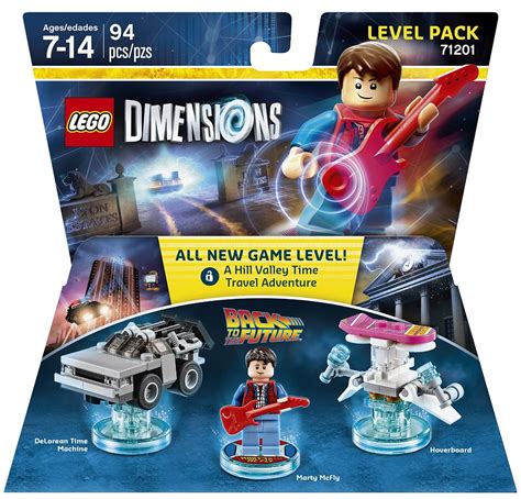 LEGO Dimensions Back to the Future Level Pack Revealed! - Bricks and Bloks