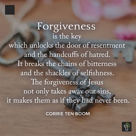 Forgiveness is the Key – Corrie ten Boom | Deeper Christian Quotes