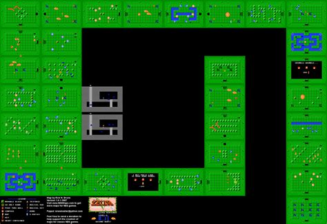 The Legend of Zelda - Level 8 Quest 2 Map