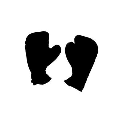 Boxing Gloves Silhouette Vector Art, Icons, and Graphics for Free Download