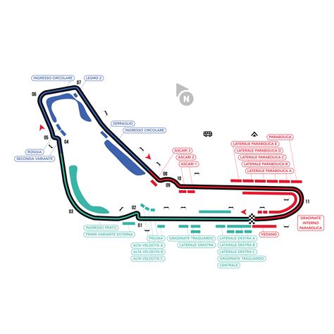 Italian Grand Prix: Grandstand guide for the F1 race at Monza