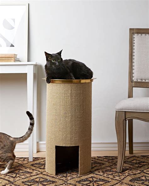 Diy Cat Scratcher Post - 25 Easy DIY Cat Scratching Post Ideas ...