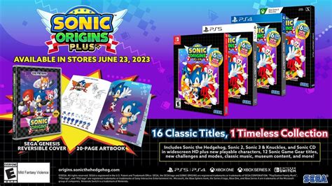 Sonic Origins Plus Release Date Announced