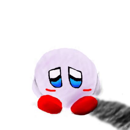 Sad Kirby by kirby-fan on DeviantArt