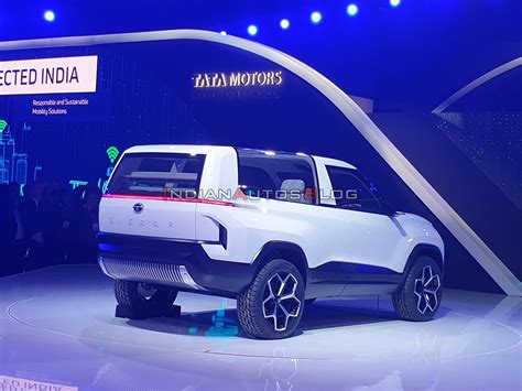 Tata Sierra EV concept (reborn Tata Sierra) - Live From Auto Expo 2020