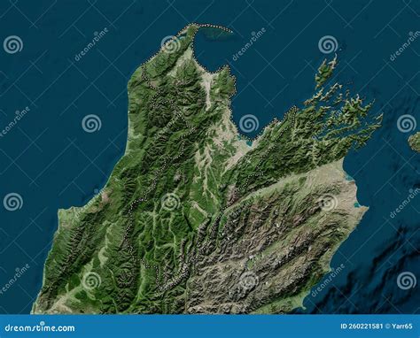 Nelson, New Zealand. High-res Satellite. No Legend Stock Image - Image of stereographic ...