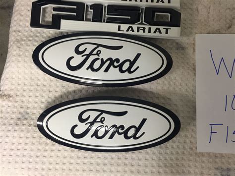 Black Ford Badge F150