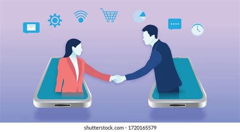 Business Concept Business People Shake Hands Stock Vector (Royalty Free) 1720165579 | Shutterstock