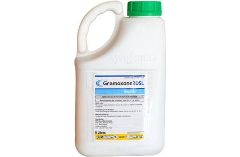 Gramoxone 20 Sl Non-Selective Herbicide 5 Litre | Syngenta Zambia