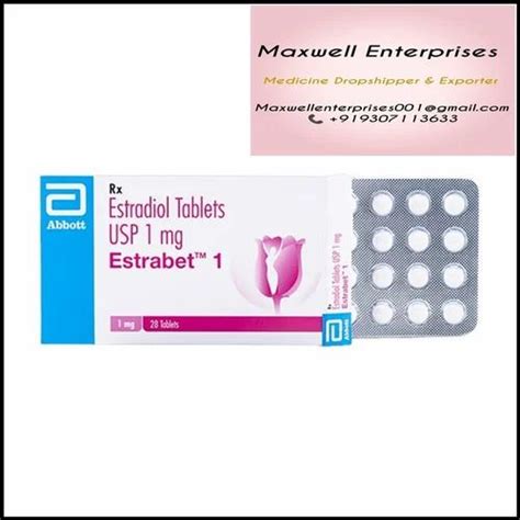 Estradiol Valerate Tablets, For Personal, 28 Pills at Rs 550/strip in ...