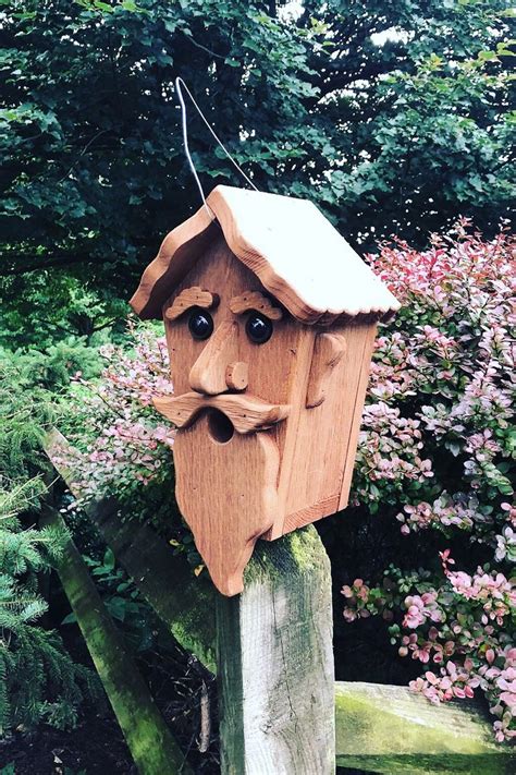 Wizard Birdhouse Hand Made From Reclaimed Wood BH15 - Etsy | Decorative ...