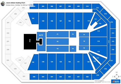 Dickies Arena Concert Seating Chart - RateYourSeats.com