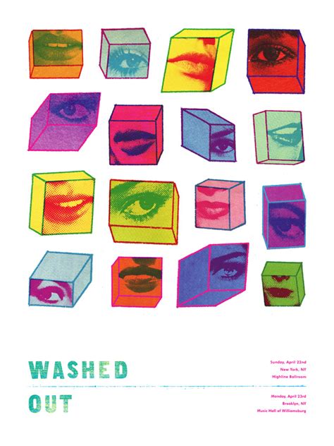 Washed Out Tour Posters - SCOTT CAMPBELL