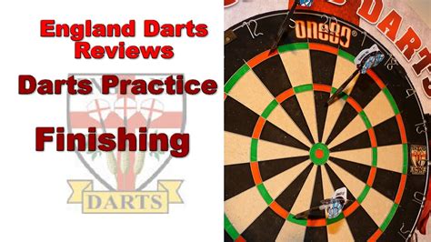 Darts practice - finishing routines - YouTube