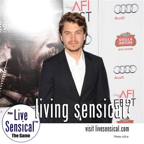 Living Sensical? Emile Hirsch - Daniele Bernfeld - Sundance Film ...