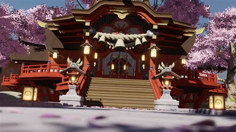 Open3DLab • Narukami Shrine (Genshin Impact)