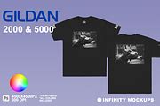 Tshirt Mockup Gildan 2000 & 5000