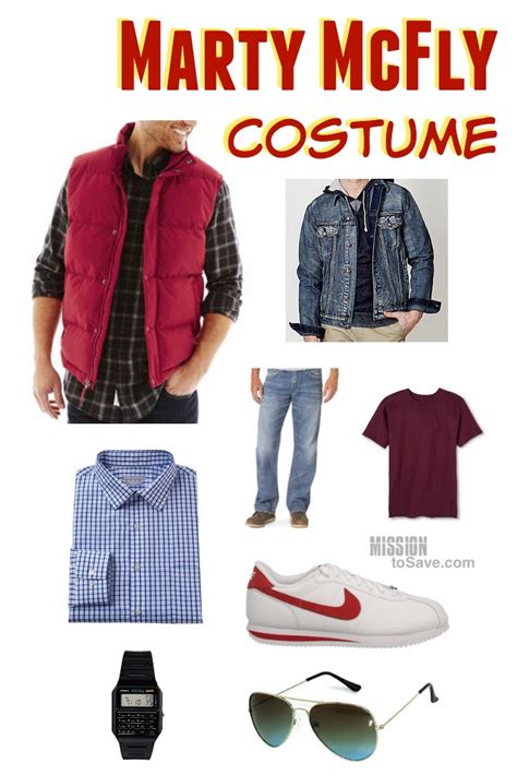 Easy Marty McFly Back to the Future Costume - Mission: to Save