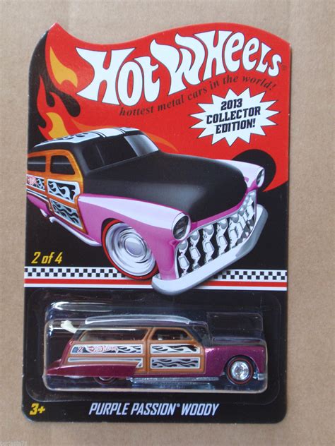 Hot Wheels 2013 Collector Edition Cars Die-Cast: Purple Passion Woody ...