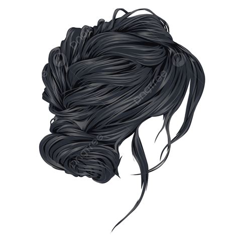 Messy Bun Hair Png Free Logo Image | Porn Sex Picture