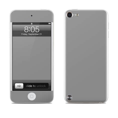 iPod Touch 5G Skin - Solid State Grey by Solid Colors | DecalGirl