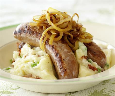 Sausages with mash and onions | Recipe | Comfort food, Sausage, Slow ...