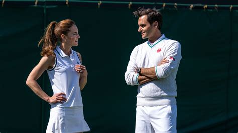 Princess Kate plays tennis with Roger Federer ahead of Wimbledon – watch video | HELLO!