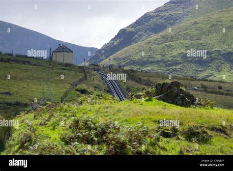 Snowdonia mountain railway Stock Photo - Alamy