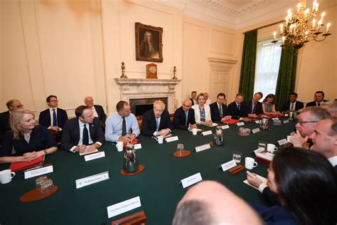 Boris Johnson holds first Cabinet meeting since becoming PM after major cull of Theresa May's ...