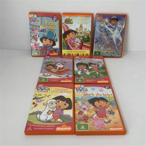 DORA THE EXPLORER - Nick Jr DVD Bundle |28 Episodes| Region 4| Free Postage EUR 18,23 - PicClick FR