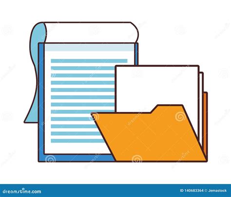 Documents Paper Size Infographics Cartoon Vector | CartoonDealer.com ...