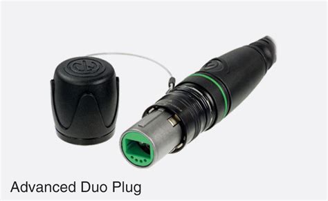 NEUTRIK OPTICALCON ADVANCED DUO - Rugged LC duplex fibre connector system - Canford