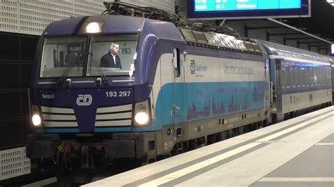 Siemens Vectron CD BR 193 Anfahren Hbf Berlin - YouTube