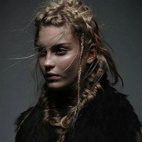 cool braided hairstyles for women vikings braids #viking #hairstyles # ...