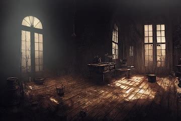 Premium Photo | Inside horror house Halloween concept background Spooky ...