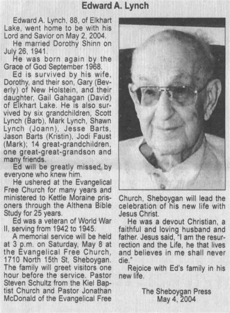 Sheboygan Press - Obituary - Newspapers.com