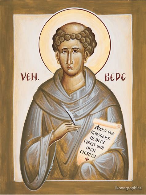 "Venerable Bede" Poster by ikonographics | Redbubble