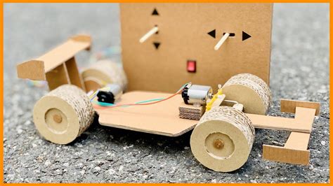 How to make a F1 RC car at home from cardboard – Remote Control Car ...