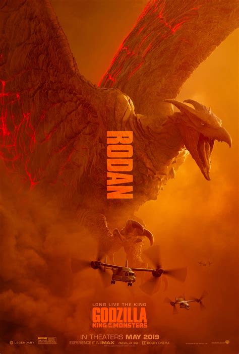 Godzilla: King of the Monsters Posters Unleash Ghidorah & Mothra