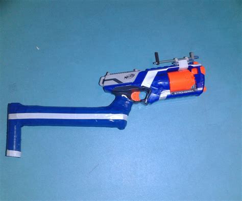 Nerf Strongarm Scrap Stock and Attachment System : 4 Steps - Instructables