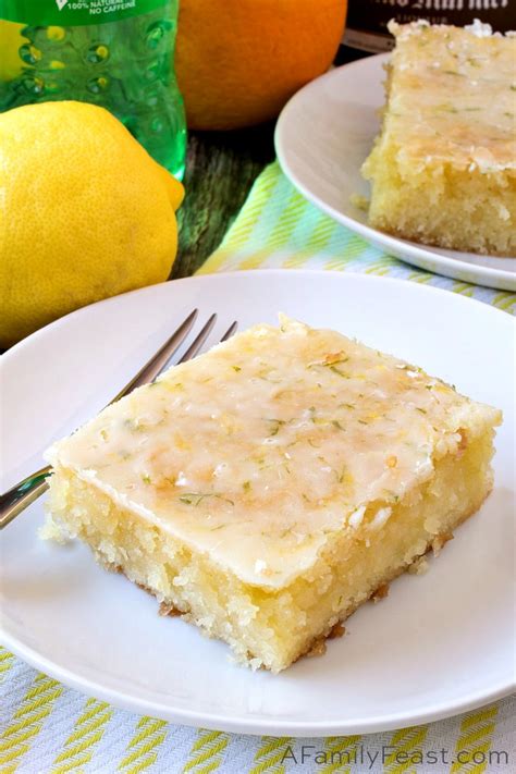 Super Moist Lemon Lime Cake - A Family Feast®