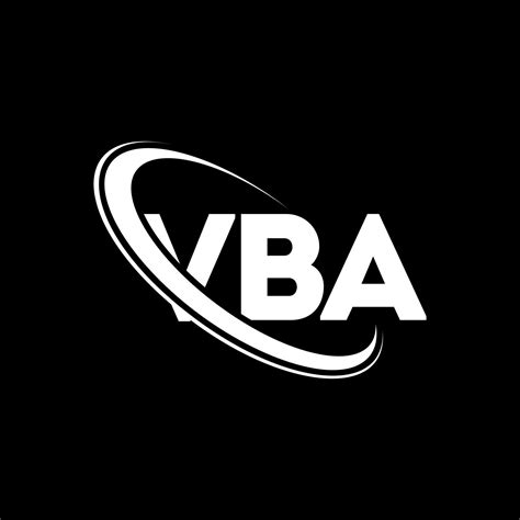 VBA logo. VBA letter. VBA letter logo design. Initials VBA logo linked ...